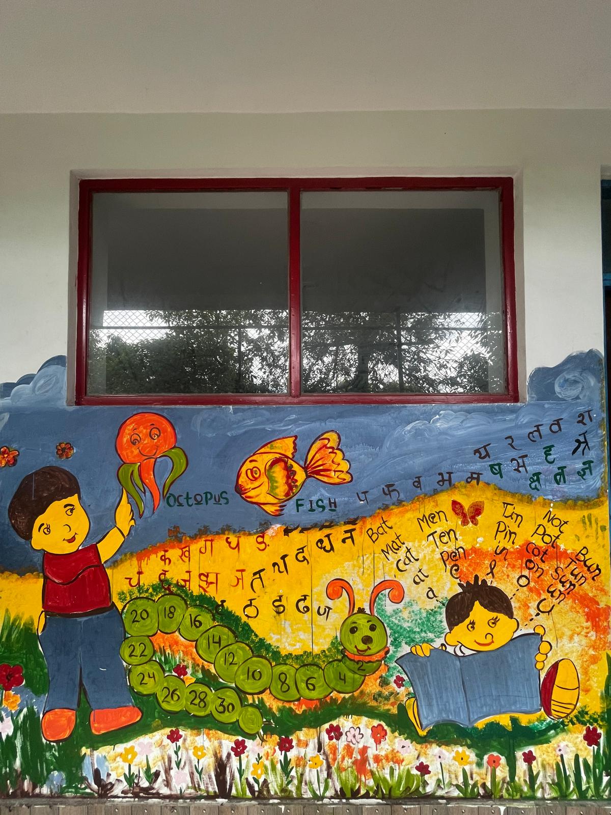 School wall project